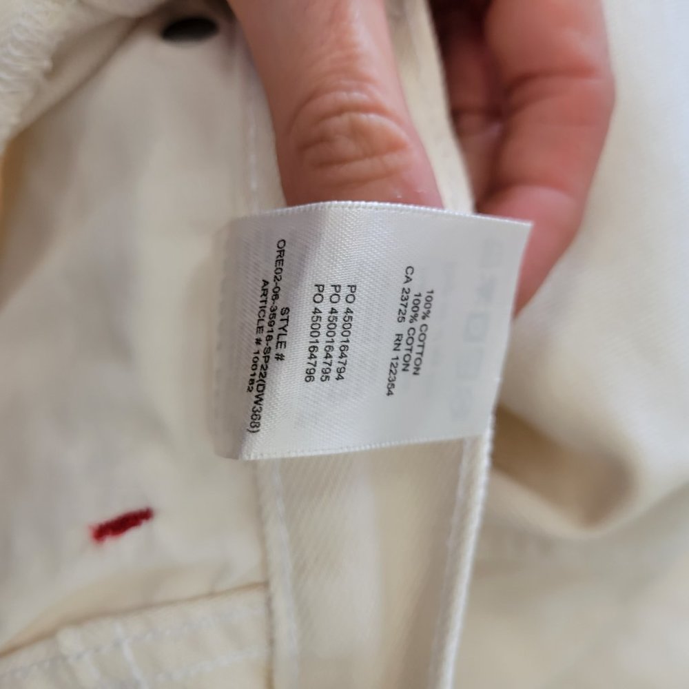 Aritzia Sunday Best white jeans - Picture 8 of 9